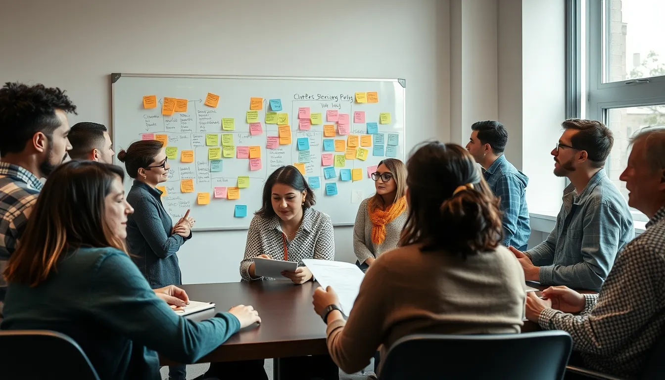 Equipo educativo trabajando en innovación y aprendizaje